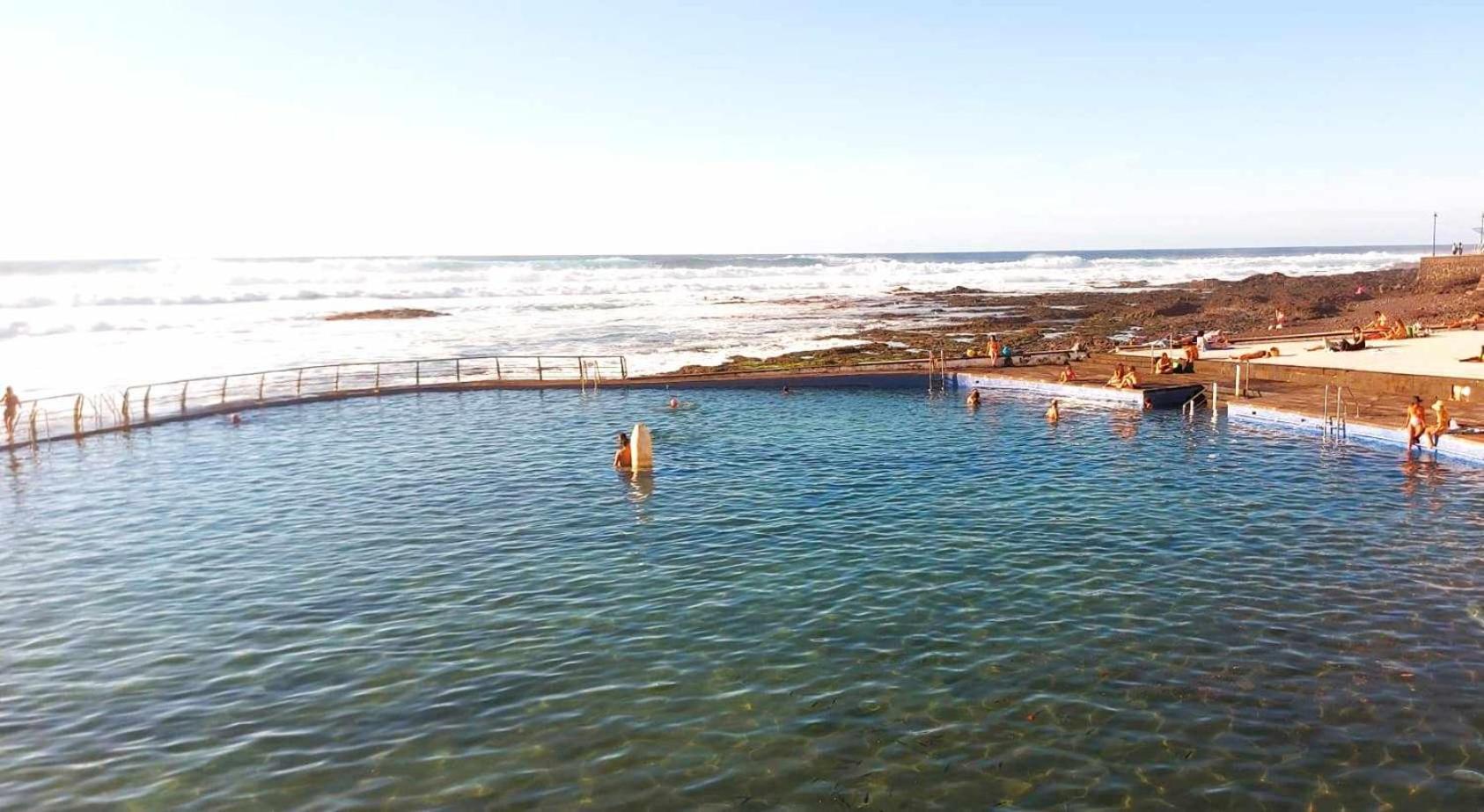 Estudio Oceano Indico Con Piscina Y Mar Y Vistas Lägenhet Santa Cruz de Tenerife Exteriör bild