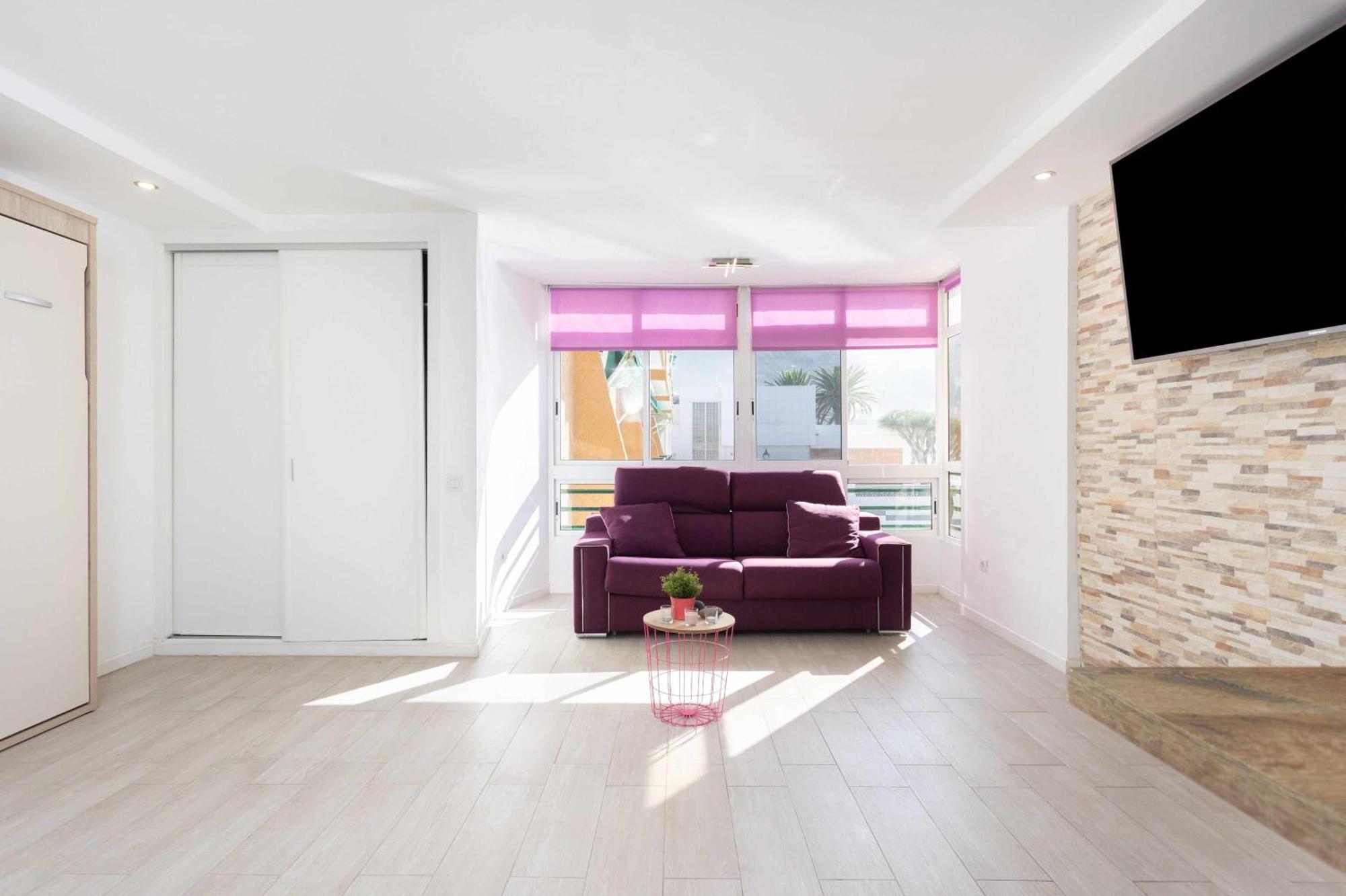 Estudio Oceano Indico Con Piscina Y Mar Y Vistas Lägenhet Santa Cruz de Tenerife Exteriör bild